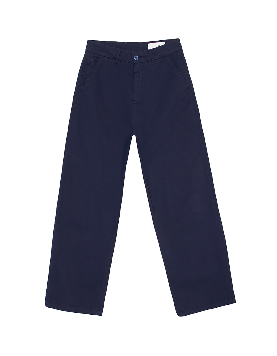 Pantalón Chino Lio - Dark Navy - Mujer