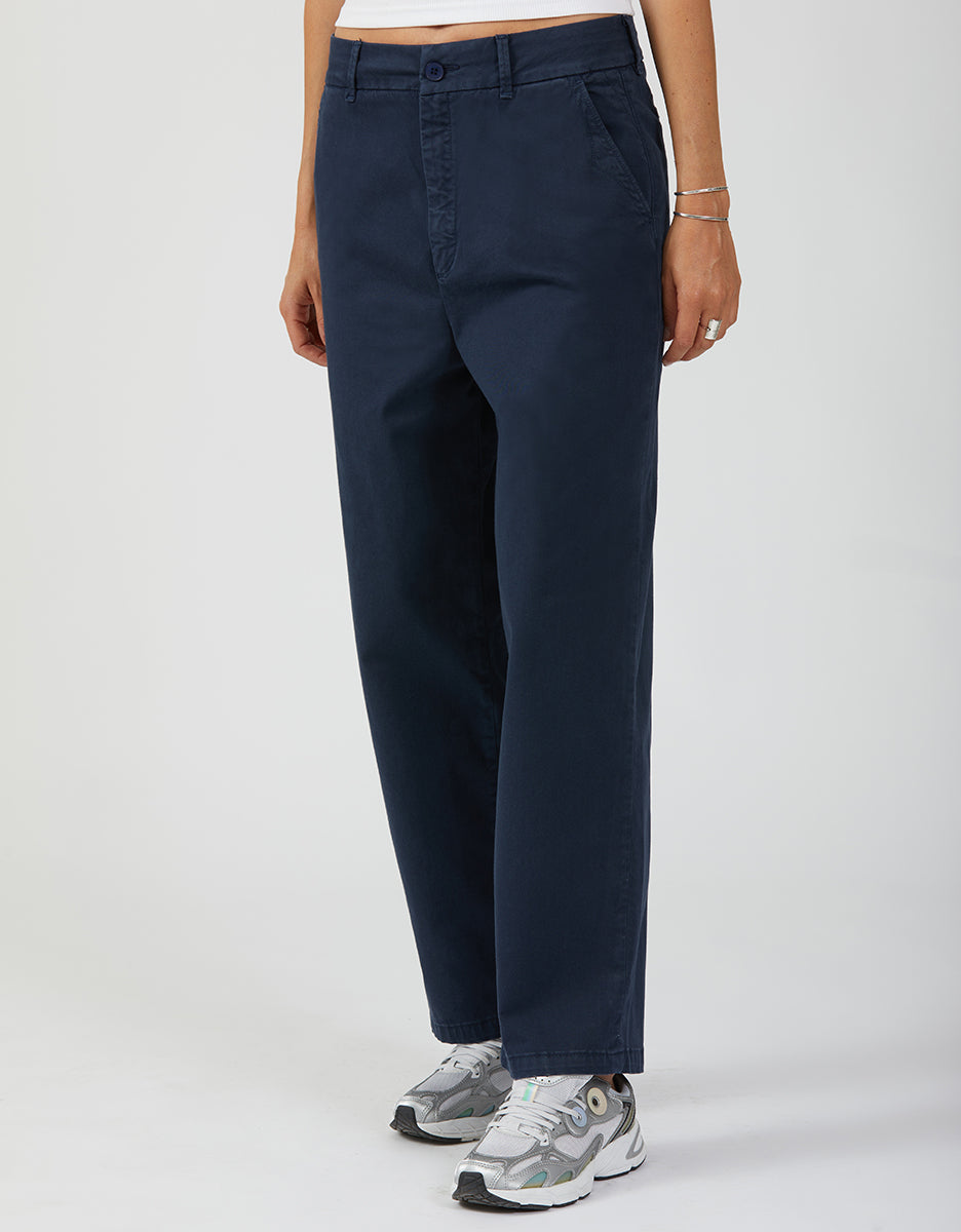Pantalón Chino Lio - Dark Navy - Mujer