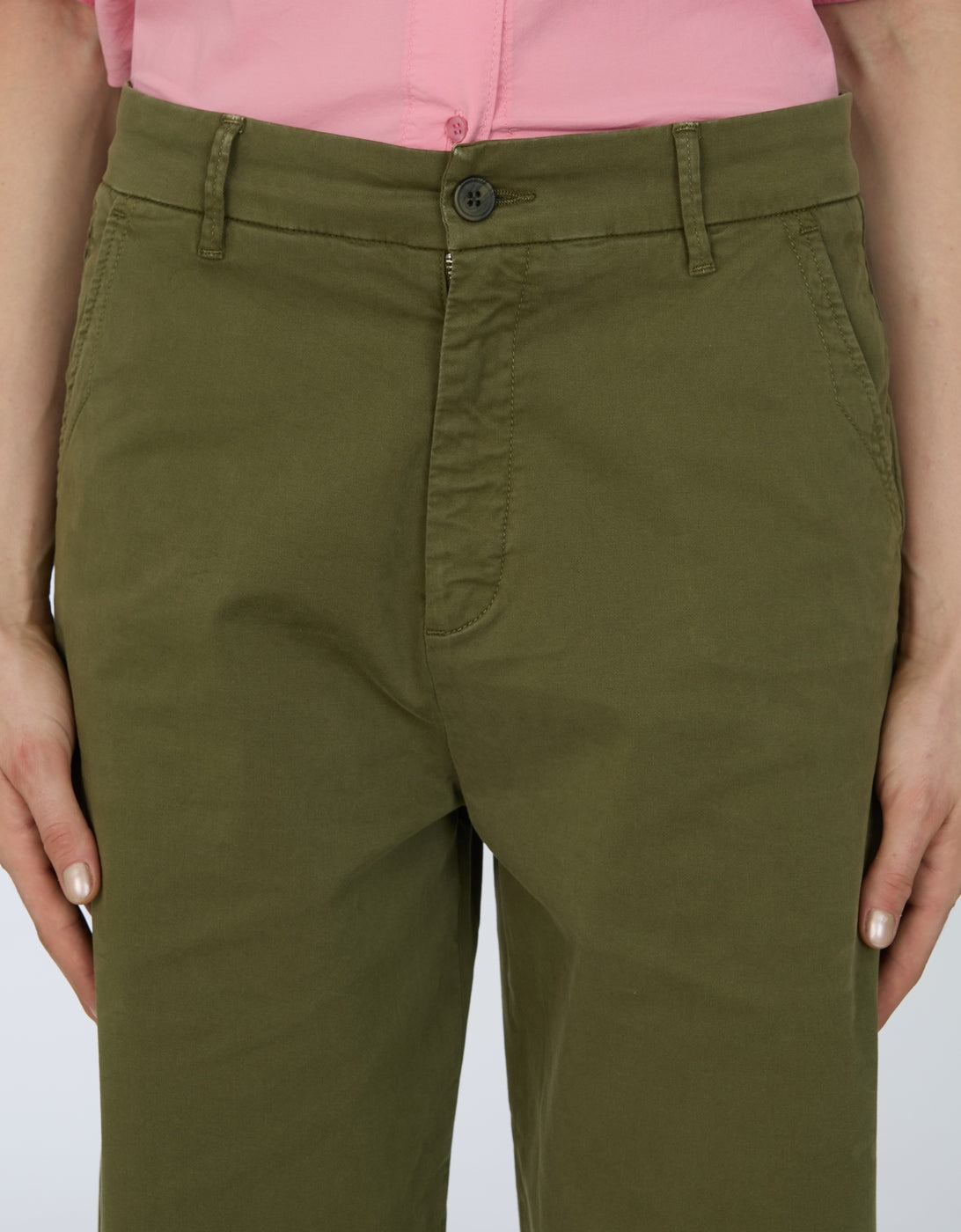 Pantalón chino Lio - Caqui - Mujer