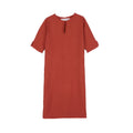 Robe Frangée En Gaze De Coton - Rouge