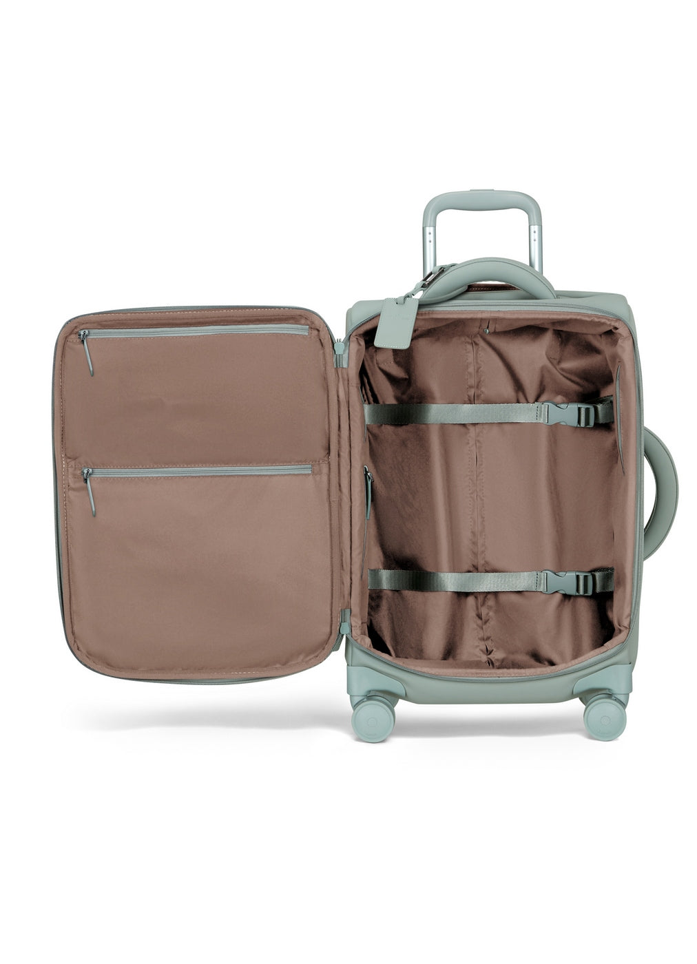 Lost in Berlin Cabin Suitcase - Green