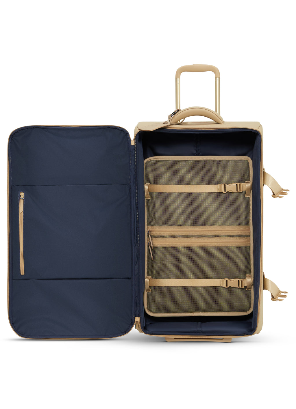 Bolsa de viaje con ruedas Lost In Berlin Exile - Beige