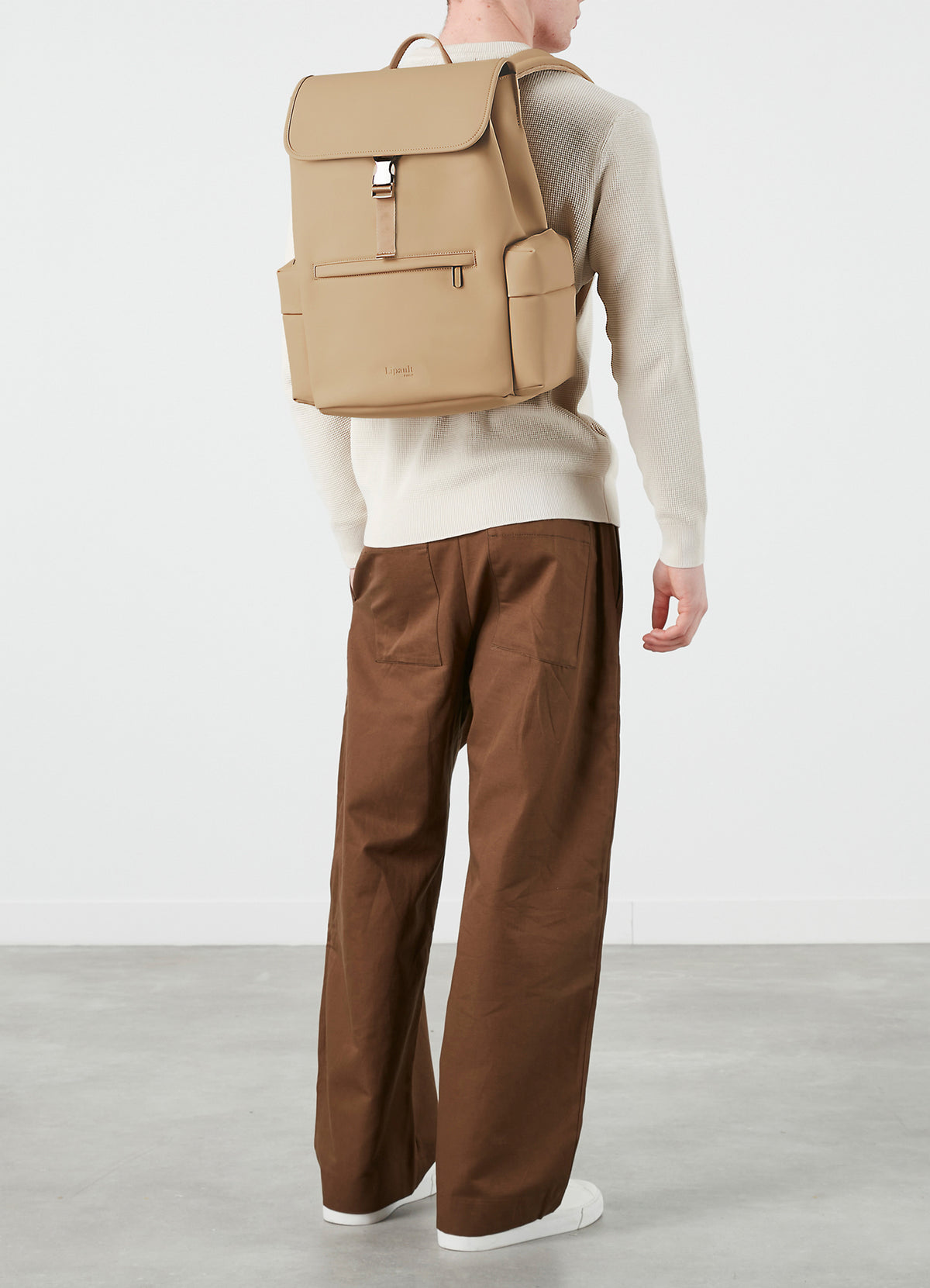 Mochila Cargo Lost In Berlin - Beige