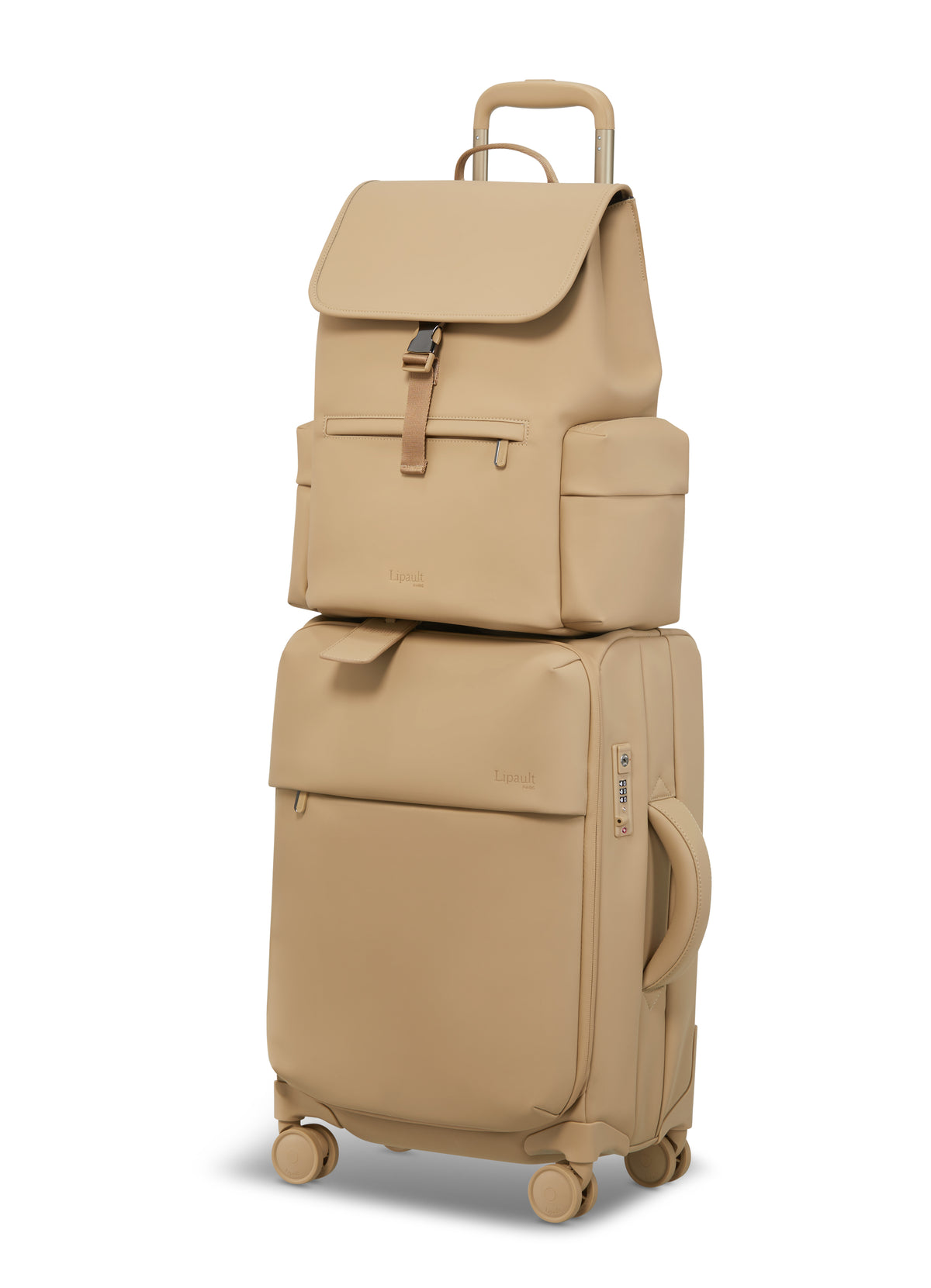 Mochila Cargo Lost In Berlin - Beige