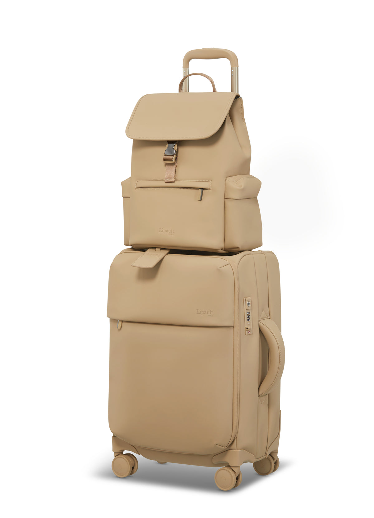 Mochila Mini Cargo Lost In Berlin - beige