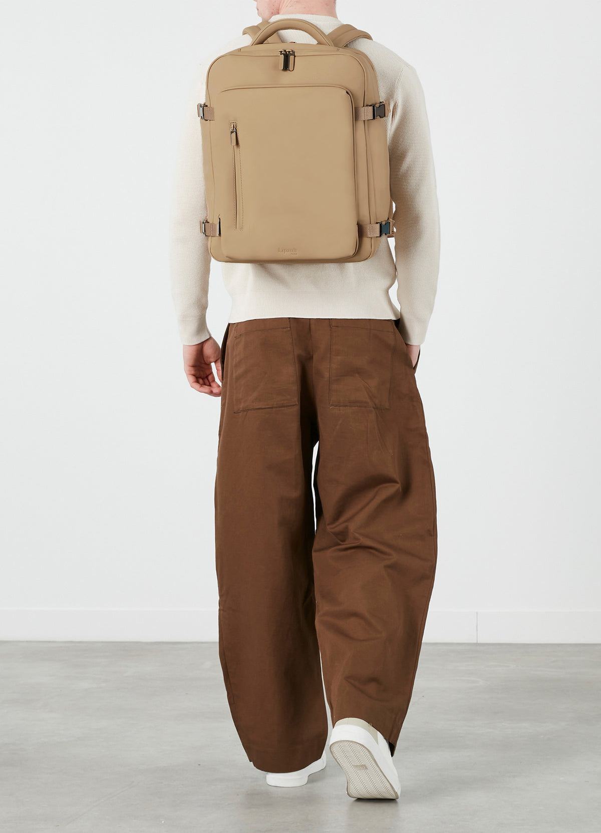 Mochila Lost In Berlin - beige