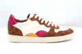Sneakers Lisa - Pelle liscia / Velluto - Leopardato