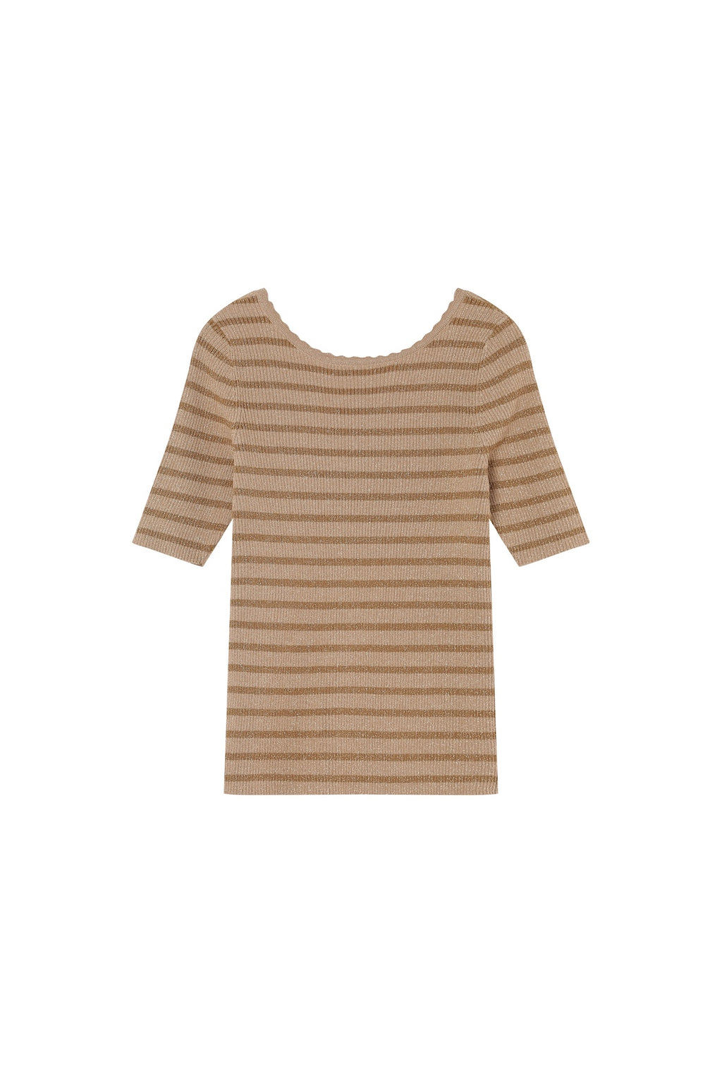 Pullover Lisalou - Gold gestreift