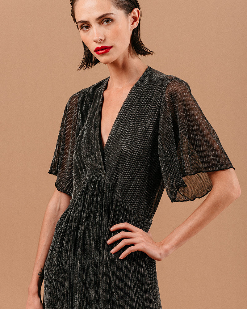 Lise long dress - Black