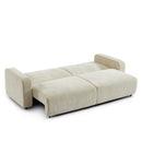 Livio - Canapé Droit 3 Places - Tissu Beige