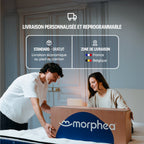 Surmatelas Cloudy - mémoire de forme - 5cm