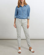 Basic Lizzy Fancy Trousers - Cloudy - Women