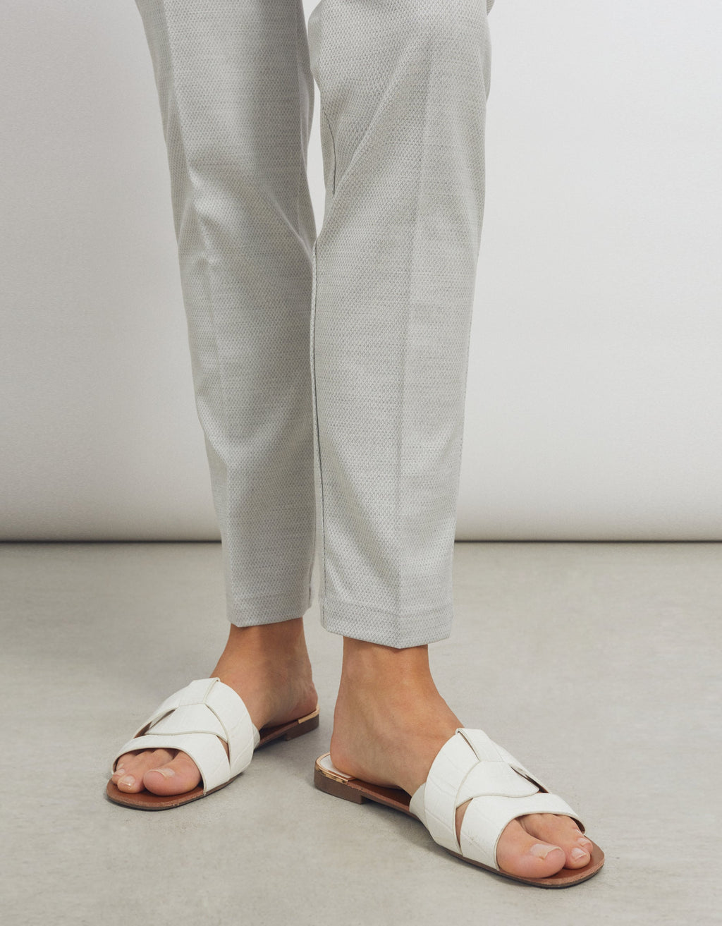 Basic Lizzy Fancy Trousers - Cloudy - Women