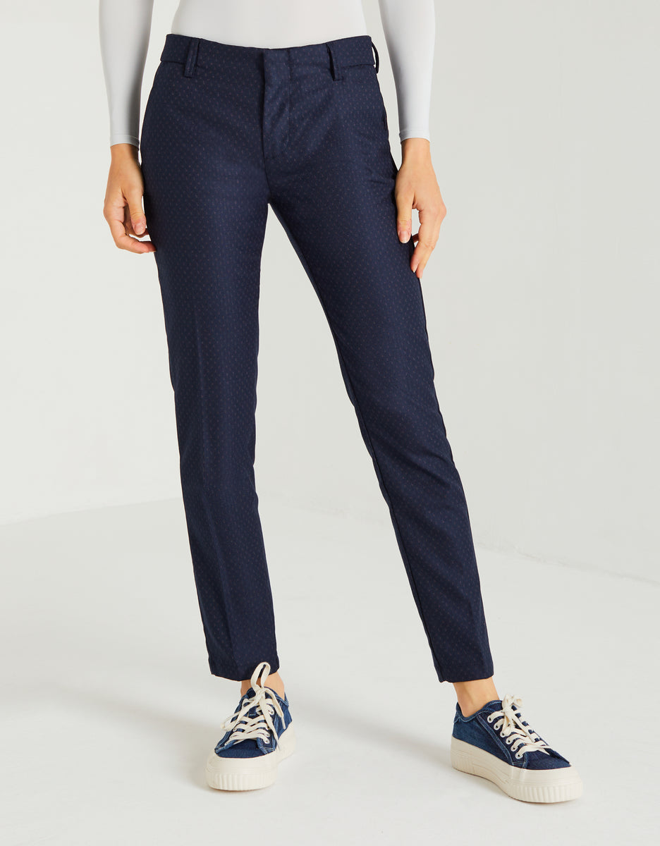 Jean Cigarette Lizzy Fancy H23 - Navy Track - Femme