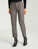 Reiko - Cigarette Jeans Lizzy Fancy H23 - Silver Houndstooth - Woman