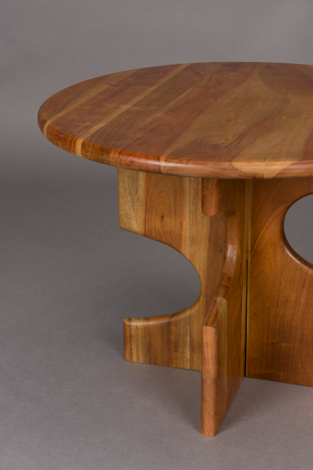 Morgan - Side Table - Acacia Wood - Brown