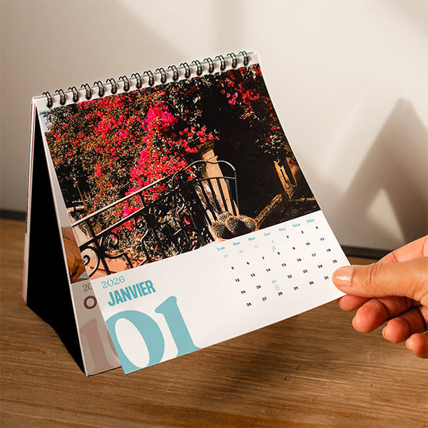 Desk Calendar 2026