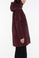 Parka Oversize Prune En Coton Majoritaire