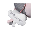 Balle D'Activité Bébé En Velours Rose