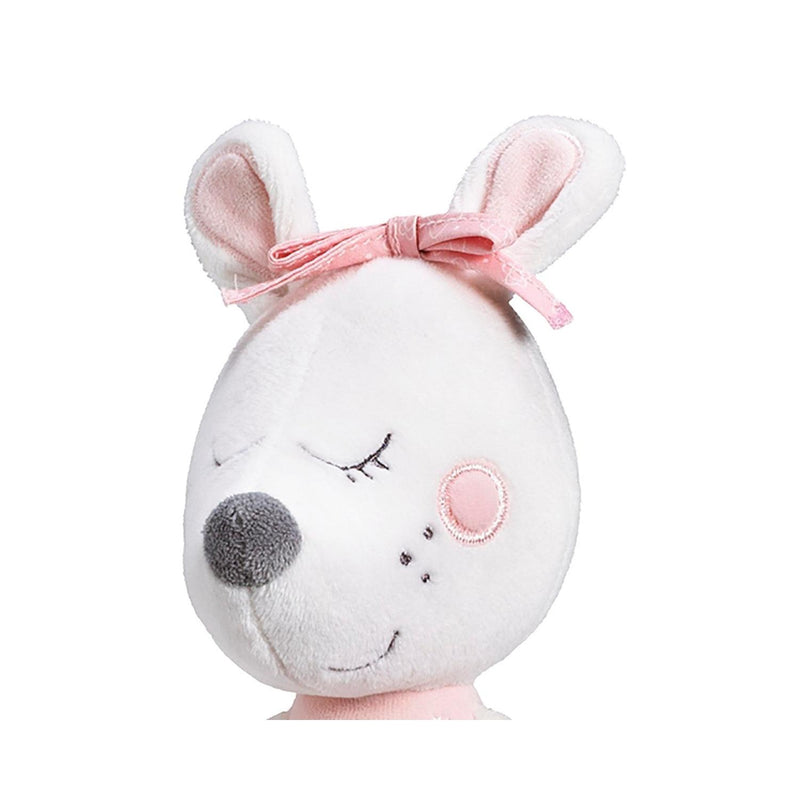 Doudou Petite Souris Danseuse Étoile En Velours Rose