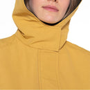 Parka Épurée En Coton Jaune Ocre