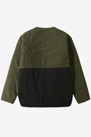 Veste Matelassée Tricolore - Black - Homme