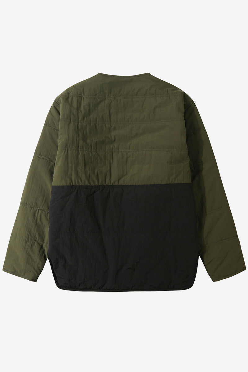 Veste Matelassée Tricolore - Black - Homme