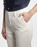 Pantalon Logan Trendy Corduroy - Creme