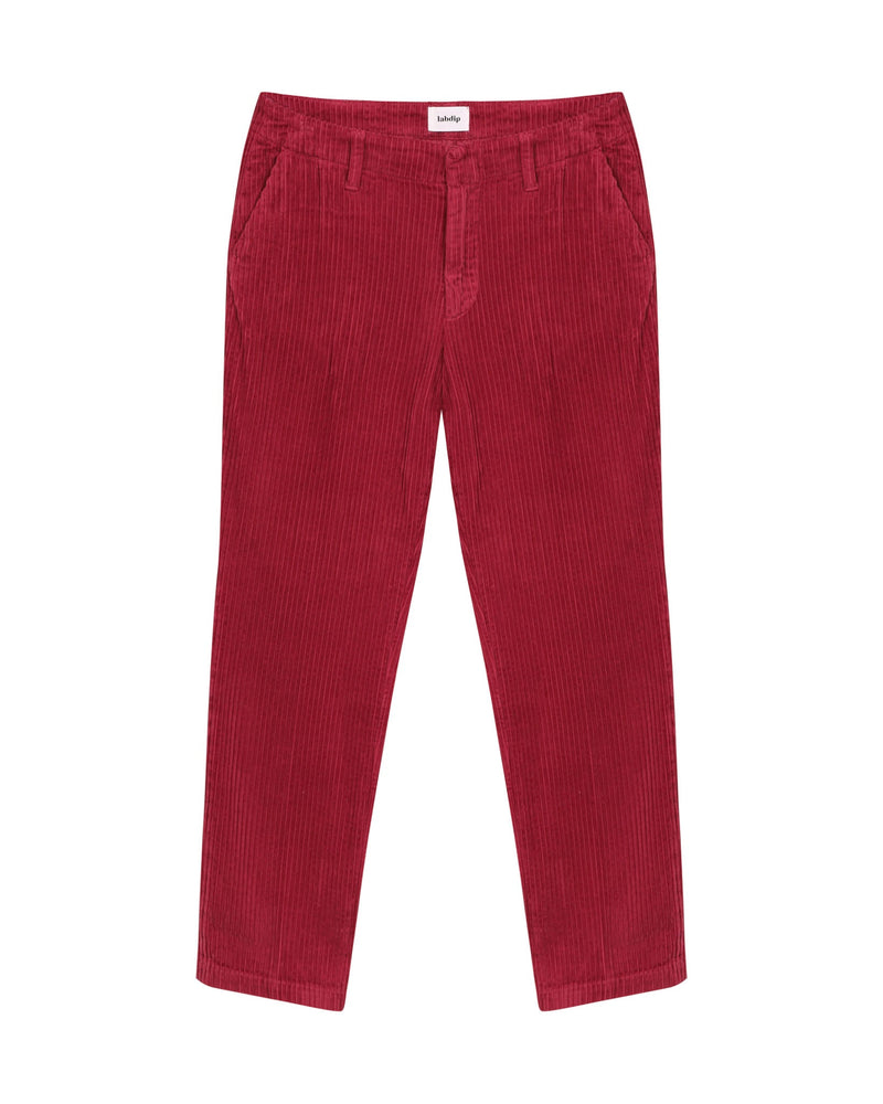 Pantalon Logan Trendy Corduroy - Carmin