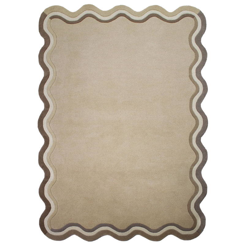 Tapis En Laine Lois Scallop