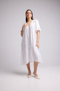 Vestido midi - Lola - Blanco