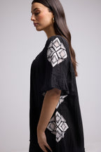 Vestido midi - Lola - Negro