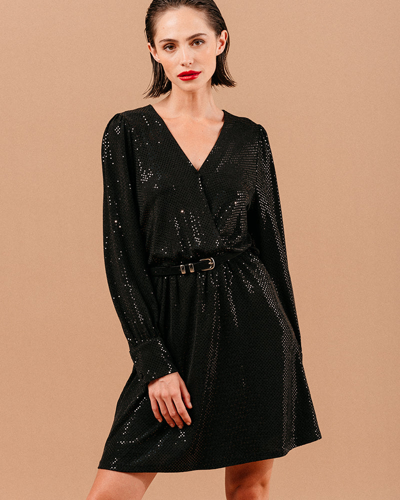 Robe Courte Lola - Noir