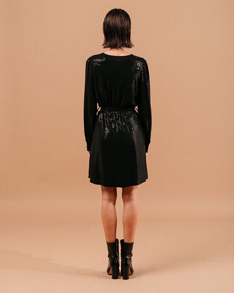 Robe Courte Lola - Noir