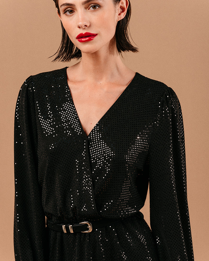 Robe Courte Lola - Noir