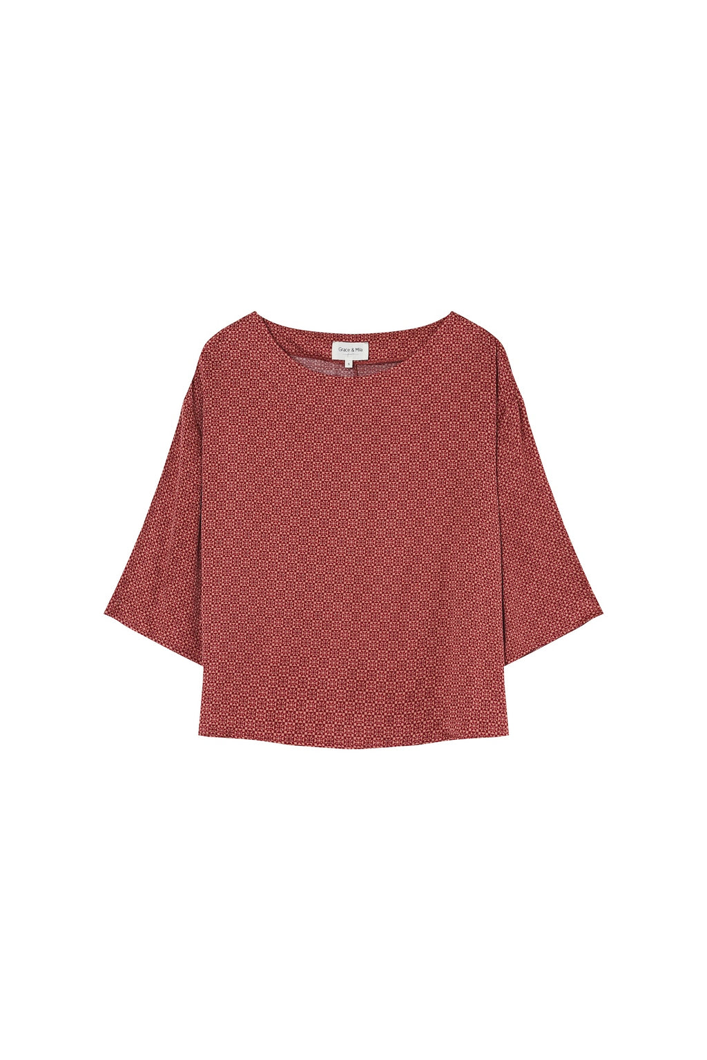 Lolly Blouse - Terracotta