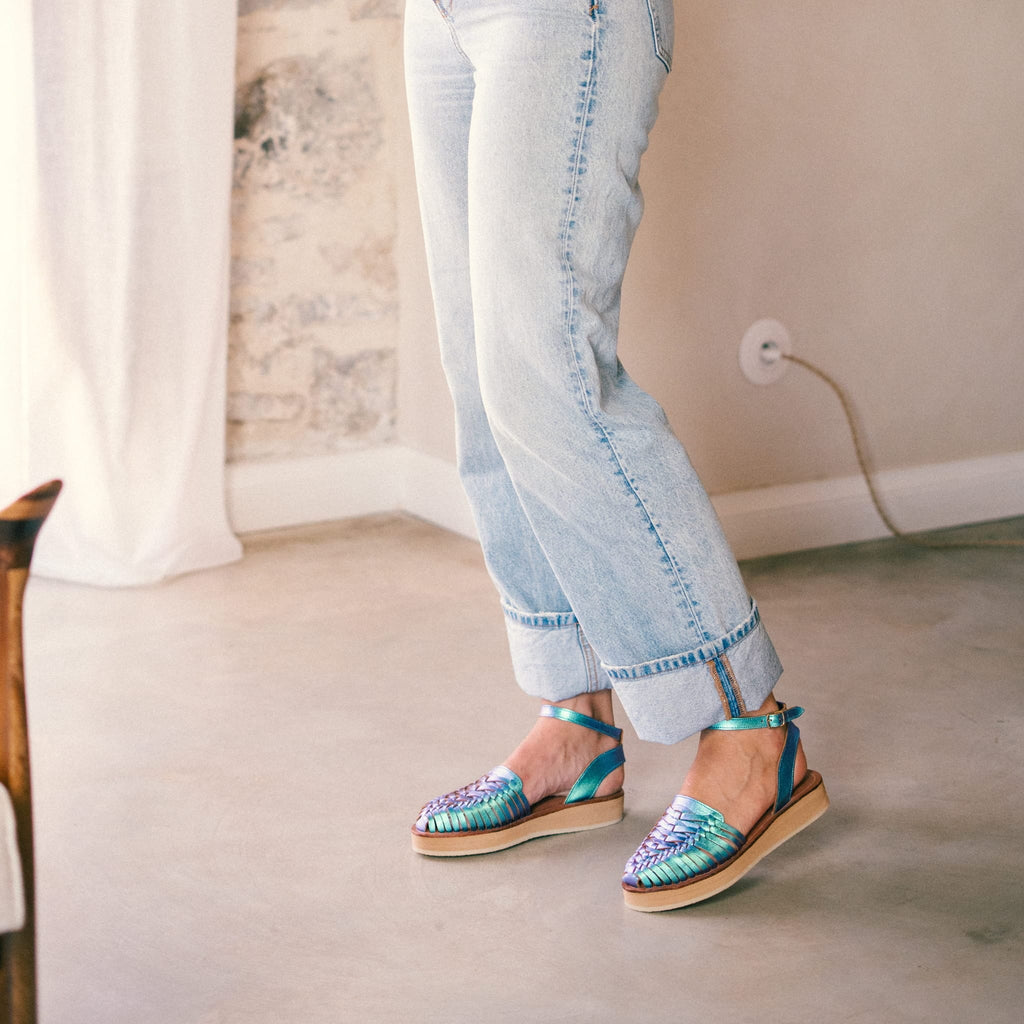 Sandalias Loma - Sirena Azul