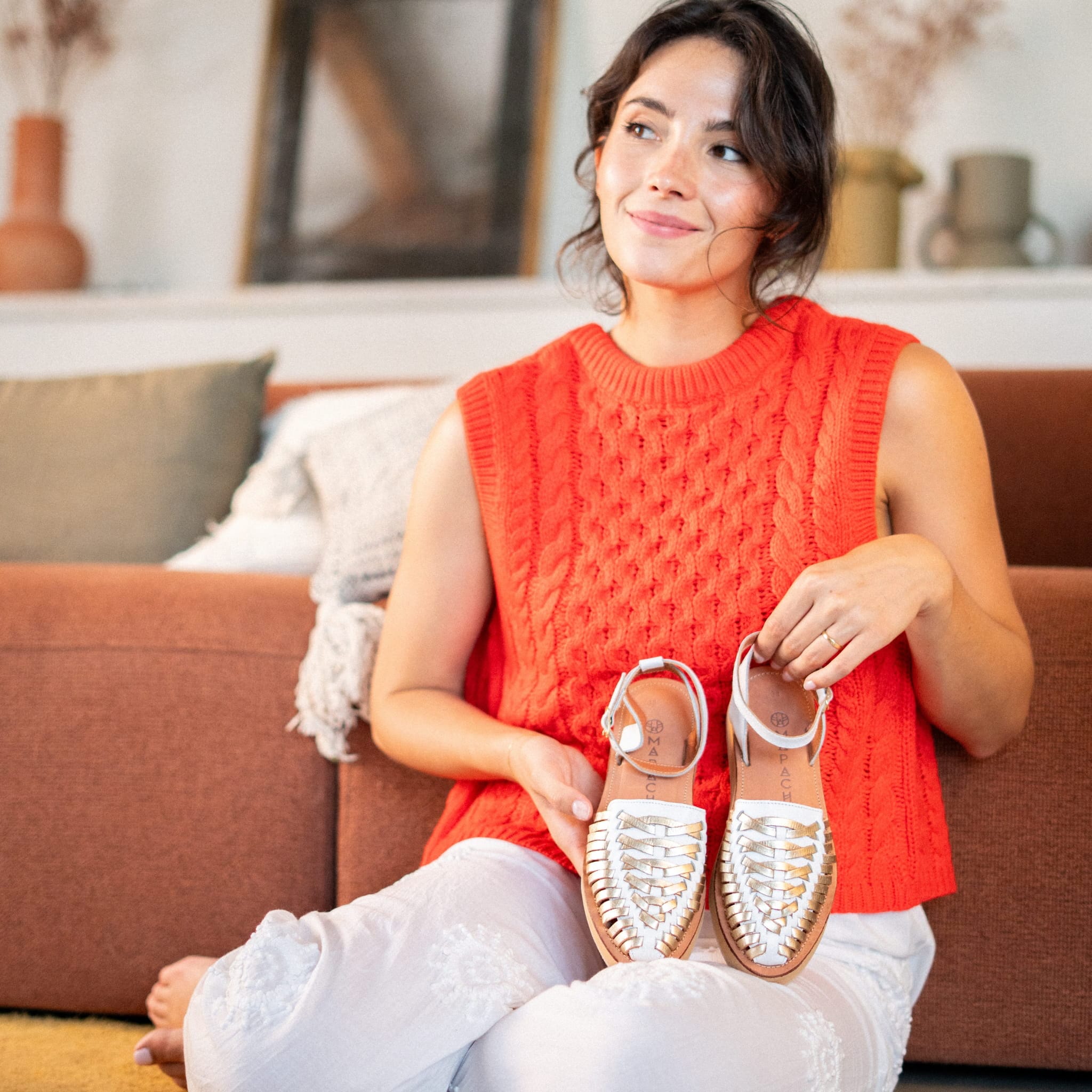 Sandalias Loma - Coco Champán