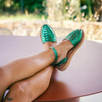 Sandalias Loma - Verde Esmeralda
