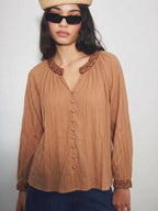 Chemise Lomza - Beige