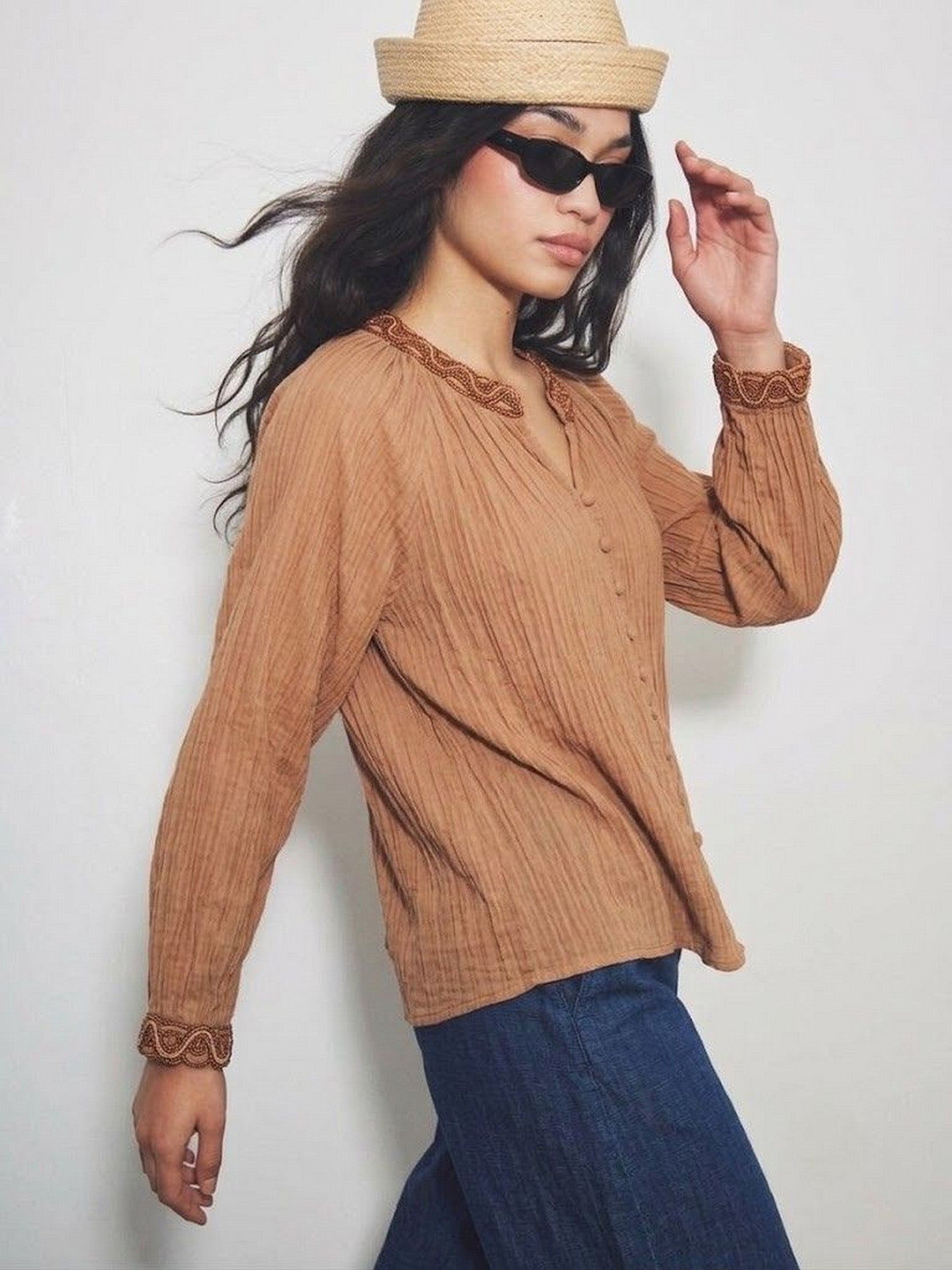 Chemise Lomza - Beige