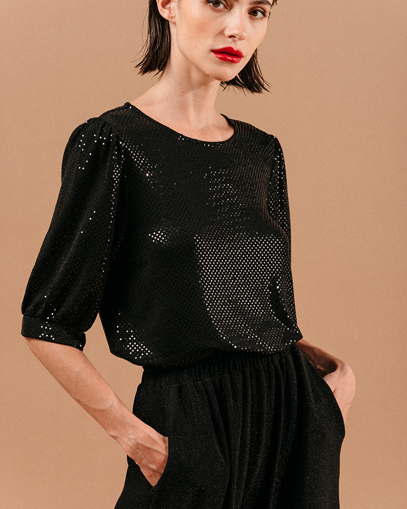 Blouse London - Noir