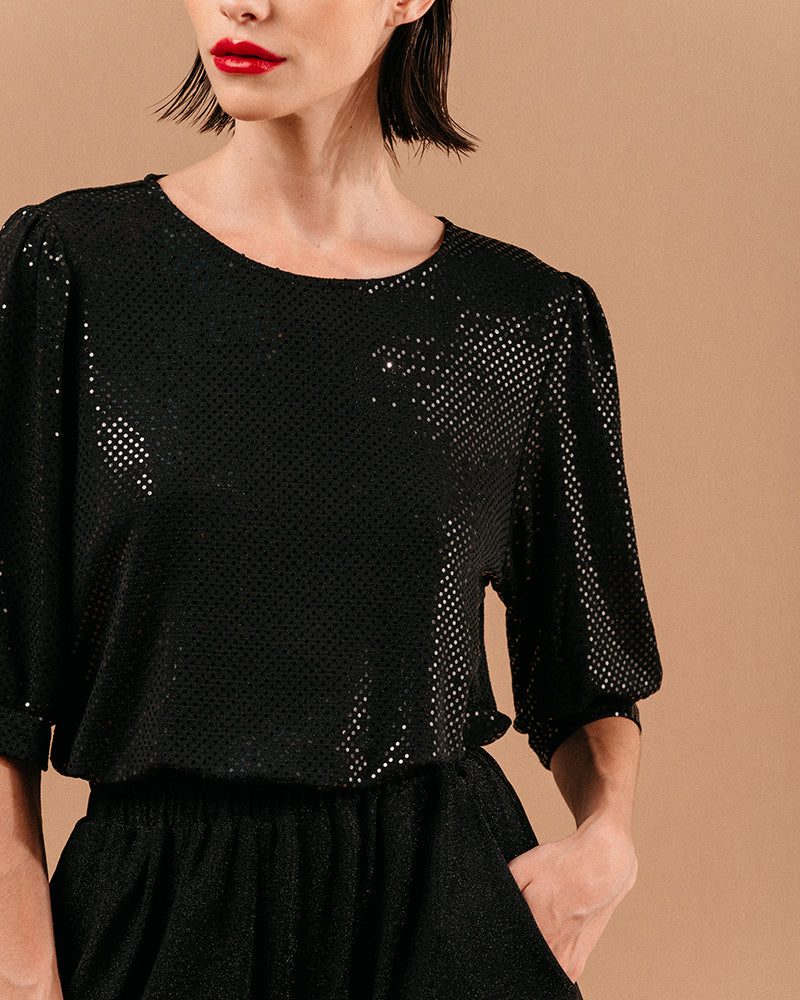 Blouse London - Noir