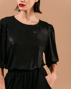Blouse London - Noir