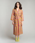Kimono largo - Mackintosh coral