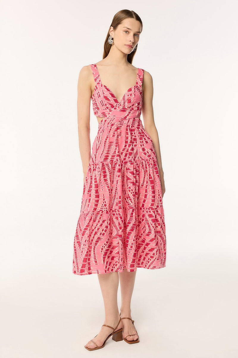Long Dress Coco - Pink Kalina - Poupette St Barth