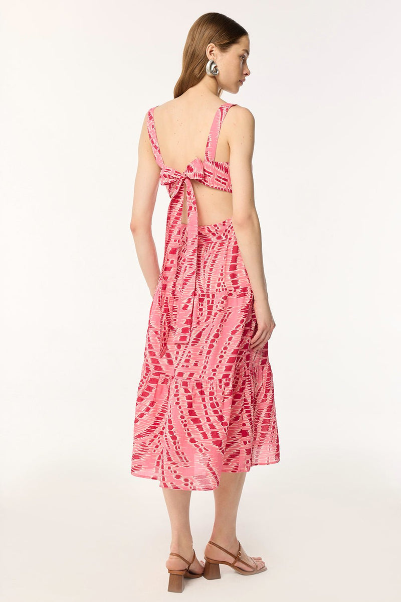 Long Dress Coco - Pink Kalina - Poupette St Barth