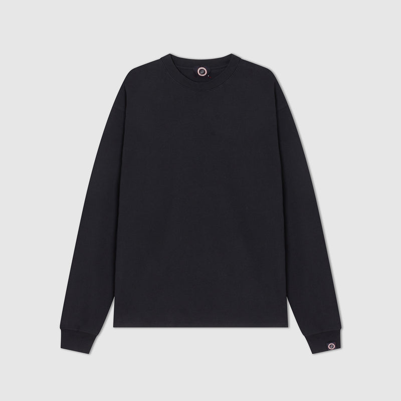 Tee Shirt Manche Longue - Navy - Mixte