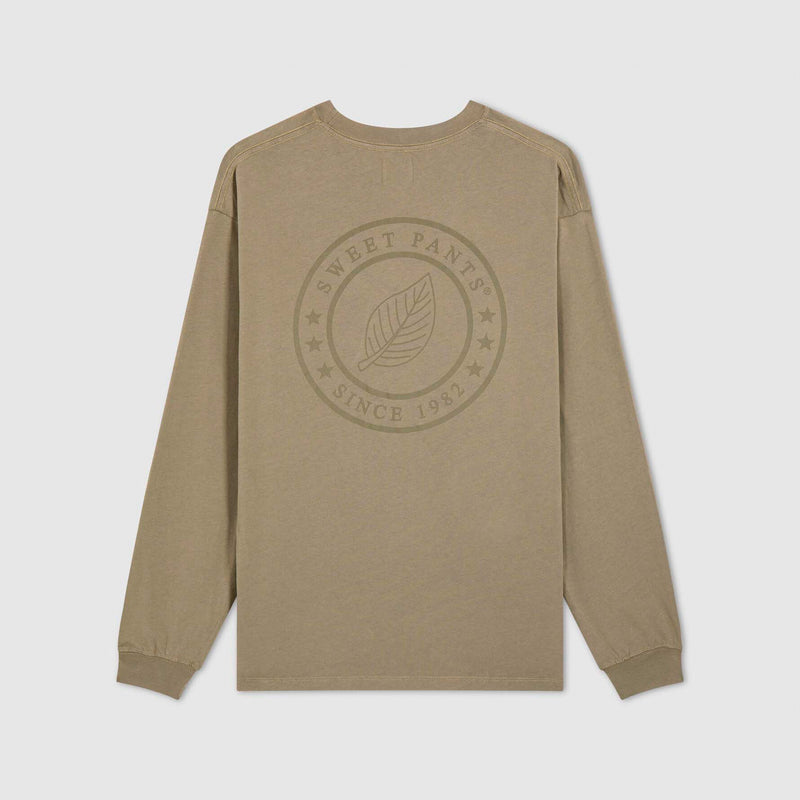 Tee Shirt Manche Longue - Sage - Mixte