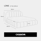 Lonie - Cama con Arcón